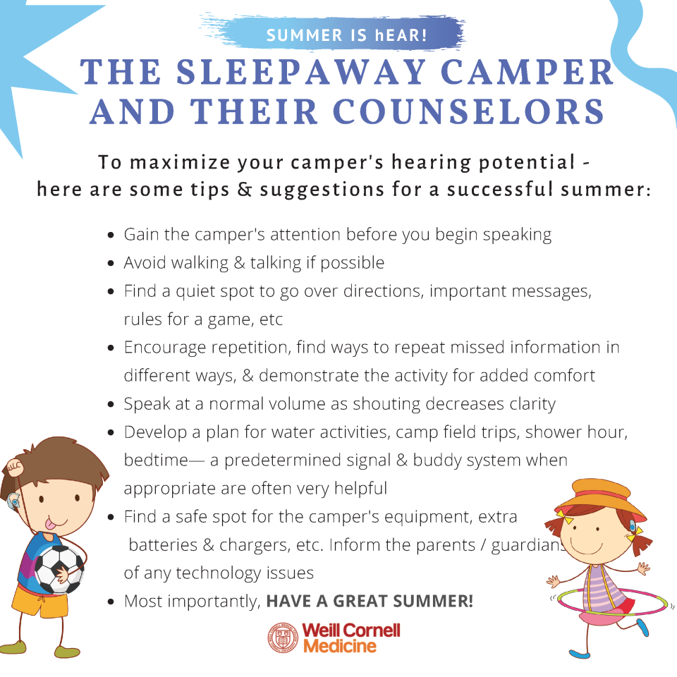 Sleepaway Camp is hEAR!.